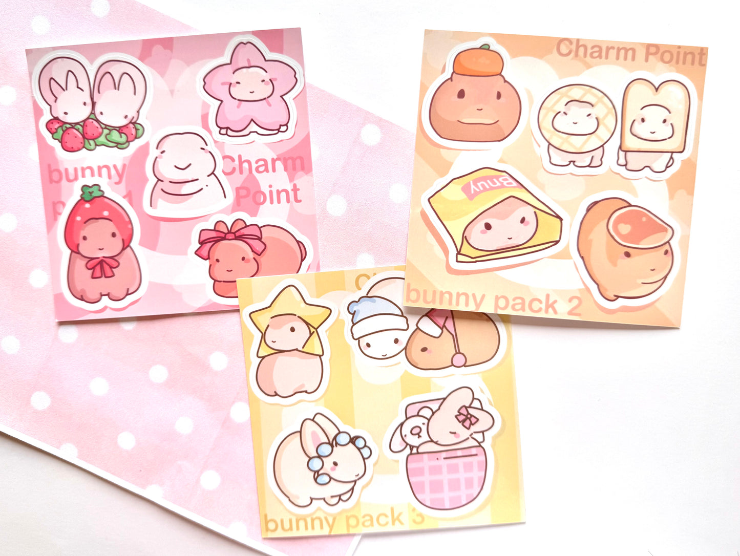Bunny Pack 1: Pink