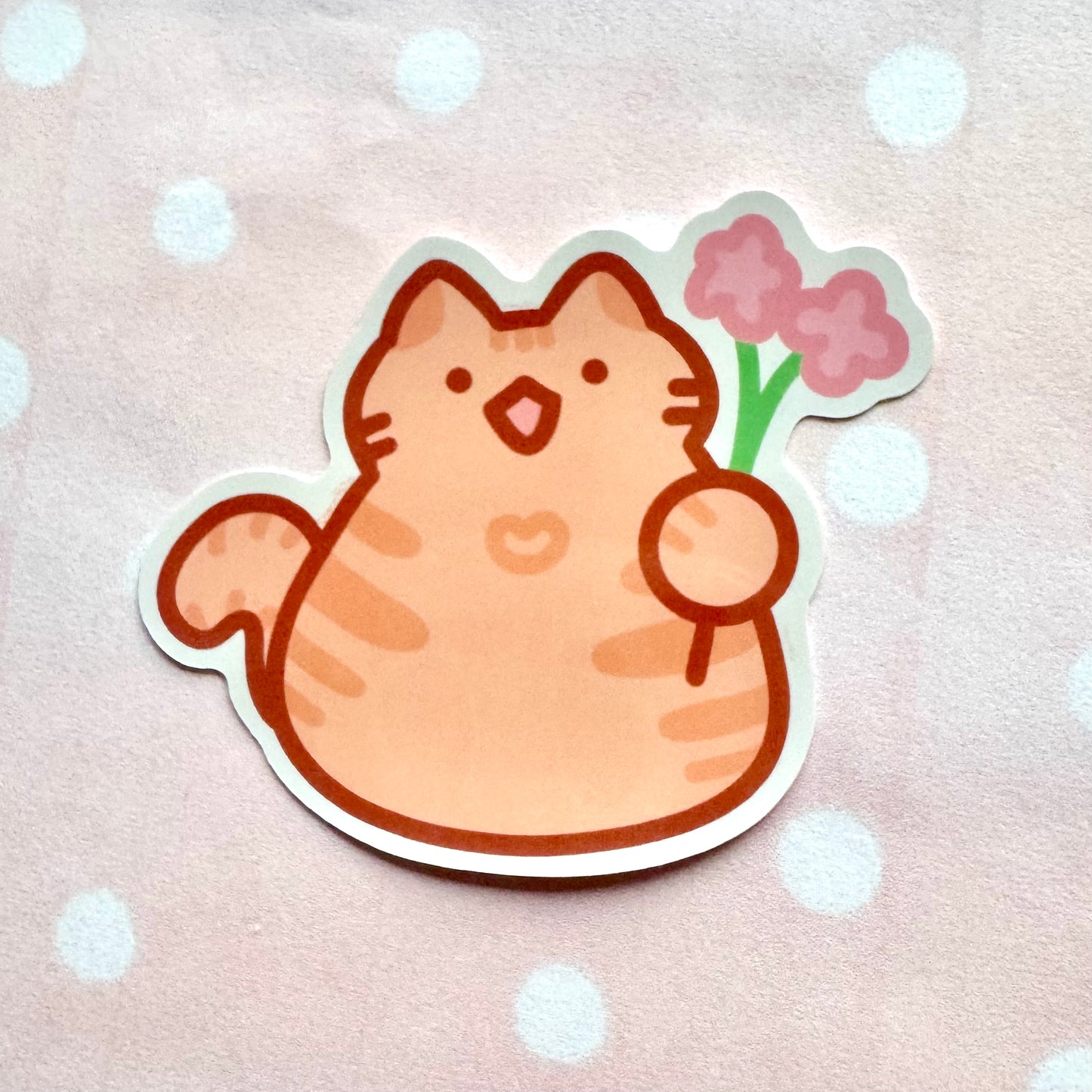 Orange Cat Stickers BUNDLE