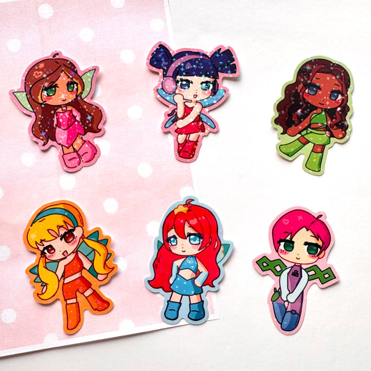 Winks Shiny Sticker BUNDLE