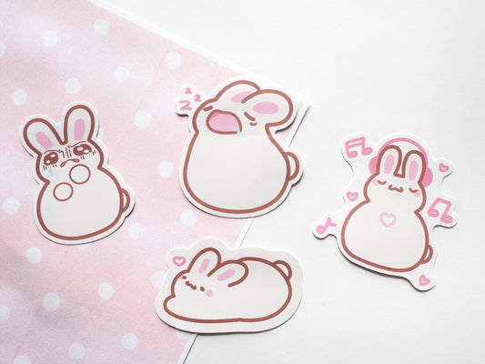 Kawaii Bunny Sticker BUNDLE